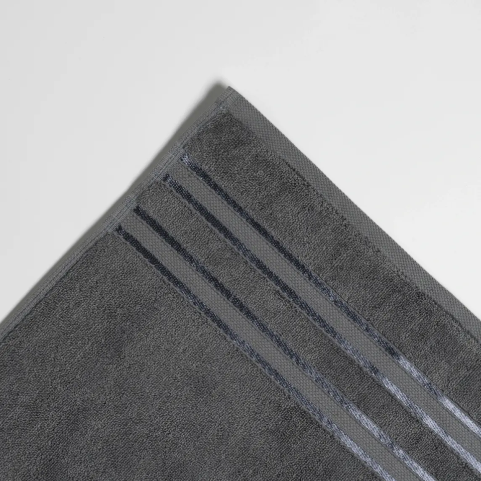Olite Penye Pamuk El Havlusu Gri 30x50 cm - 2