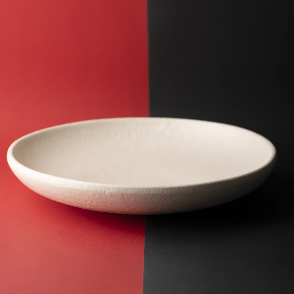 Axel Tabak Beyaz 30 Cm - 1