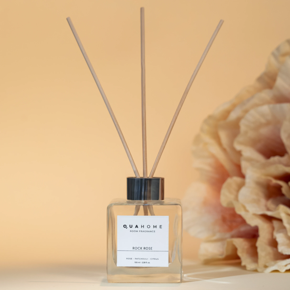 Rock Rose Çubuklu Oda Kokusu Küp Şişe 100 Ml - 1
