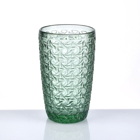 Elia Cam Bardak Yeşil 380 Ml - 1