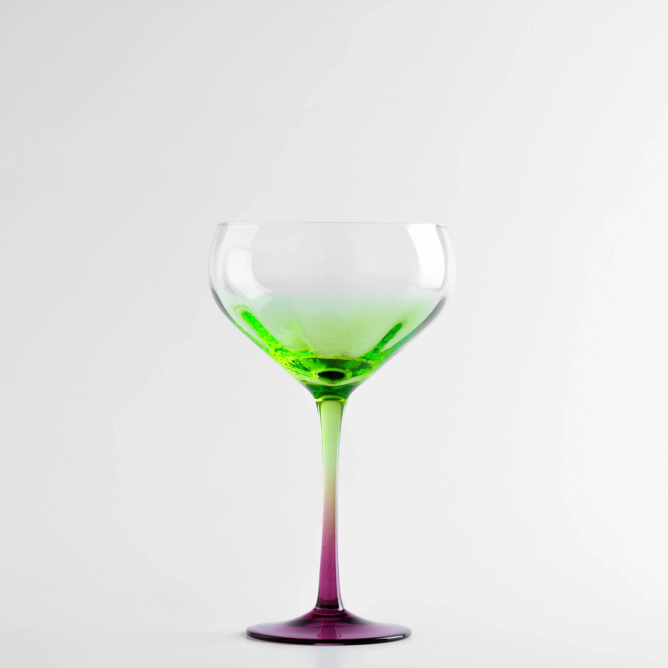 Luc Renkli 6lı Kup Bardak 380 ml - 6