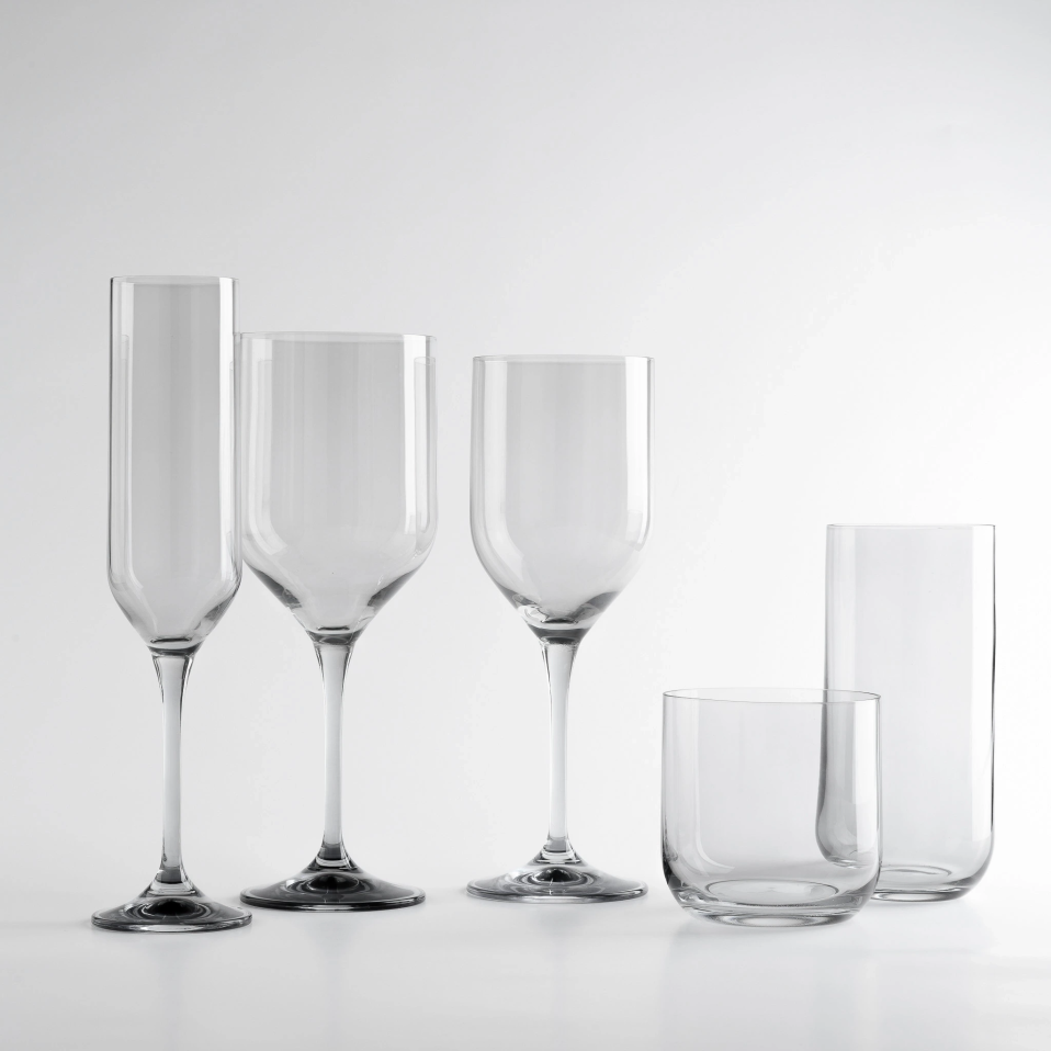 Sunset Kristal Meşrubat Bardağı Antrasit 440 cc - 3