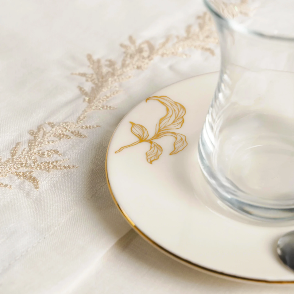 Lyra Gold Çay Tabağı - 3