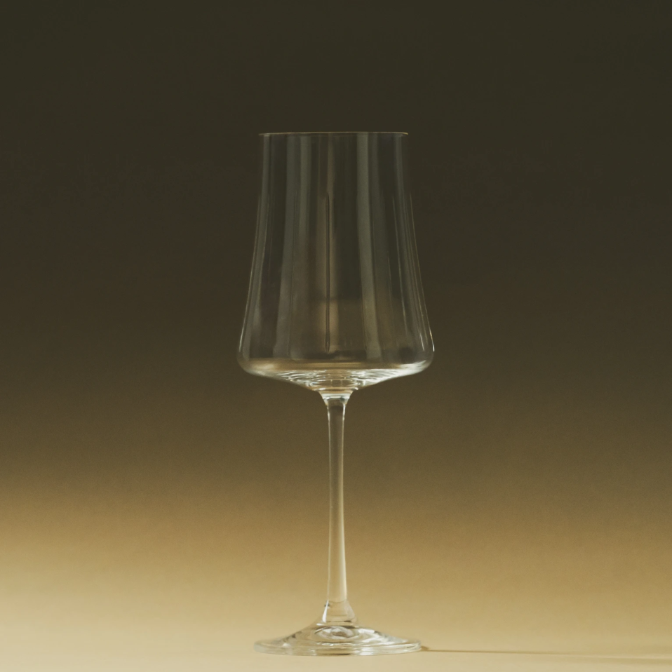 Moena Kristal Beyaz Şarap Kadehi 360 cc - 1