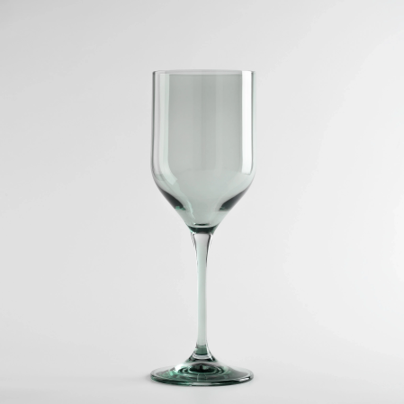 Sunset Kristal Beyaz Şarap Kadehi Koyu Yeşil 330 cc 