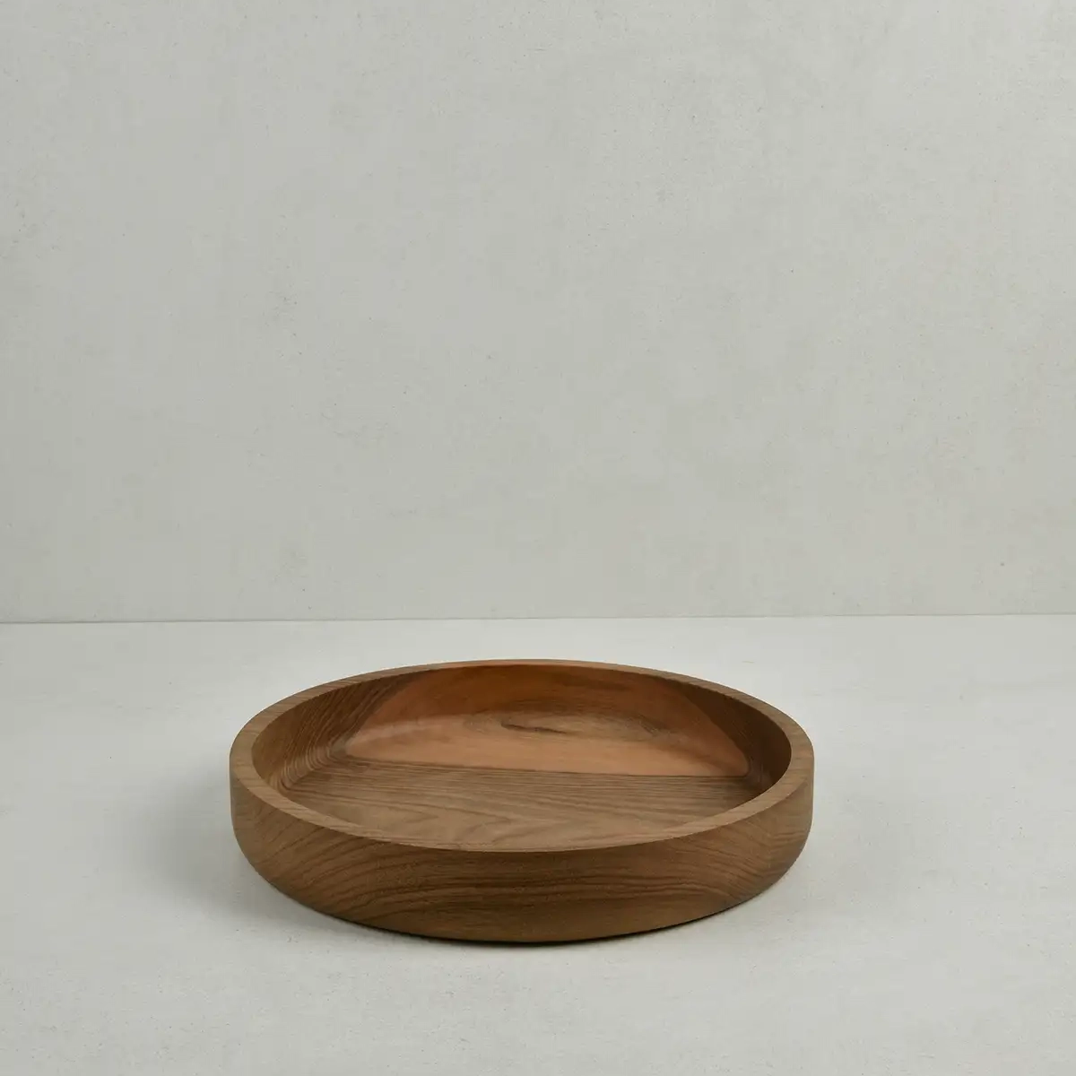 Jace Ceviz Ahşap Salata Kasesi 30x30x5 cm - 1