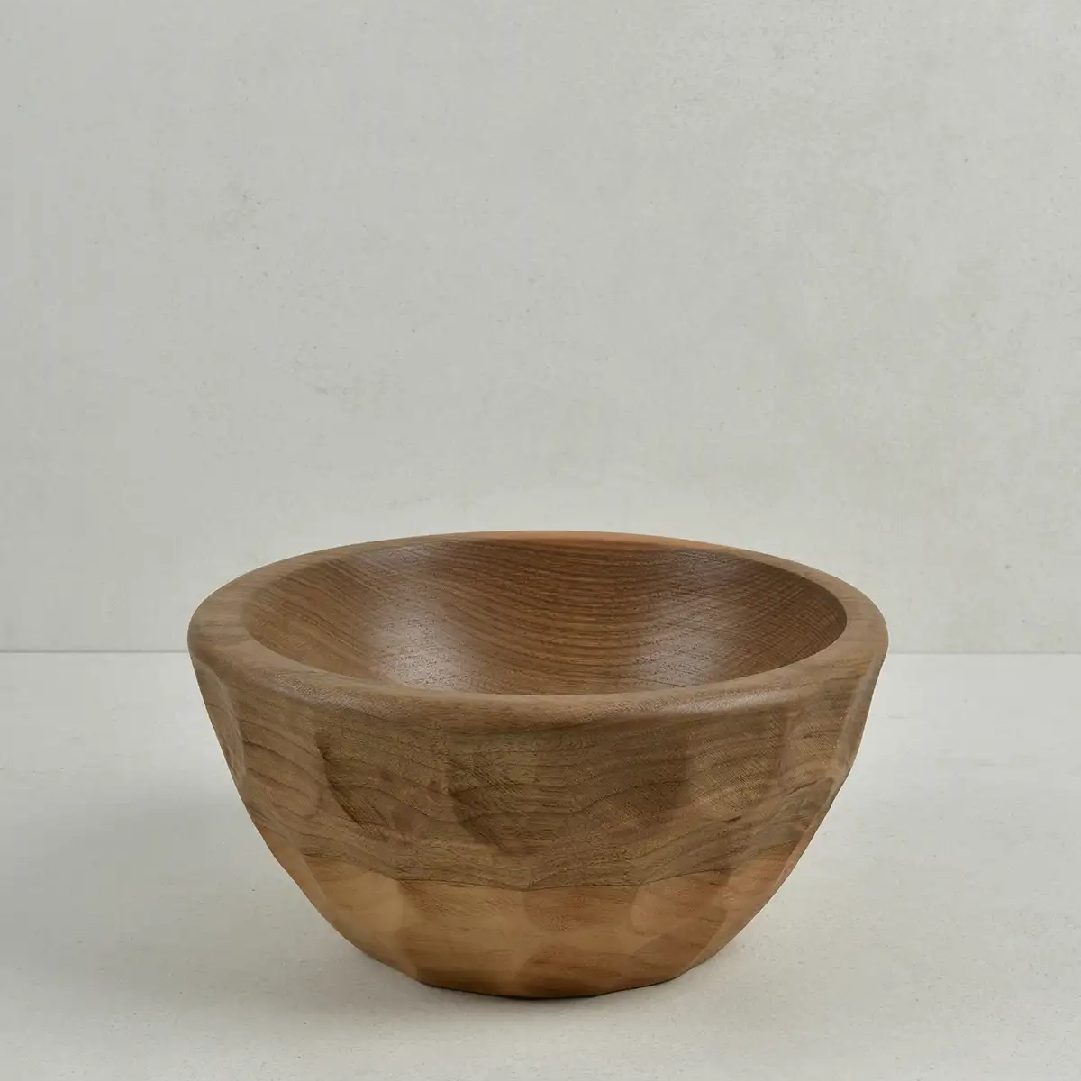 Vera Ceviz Ahşap Kase 26x26x1.2 cm - 1