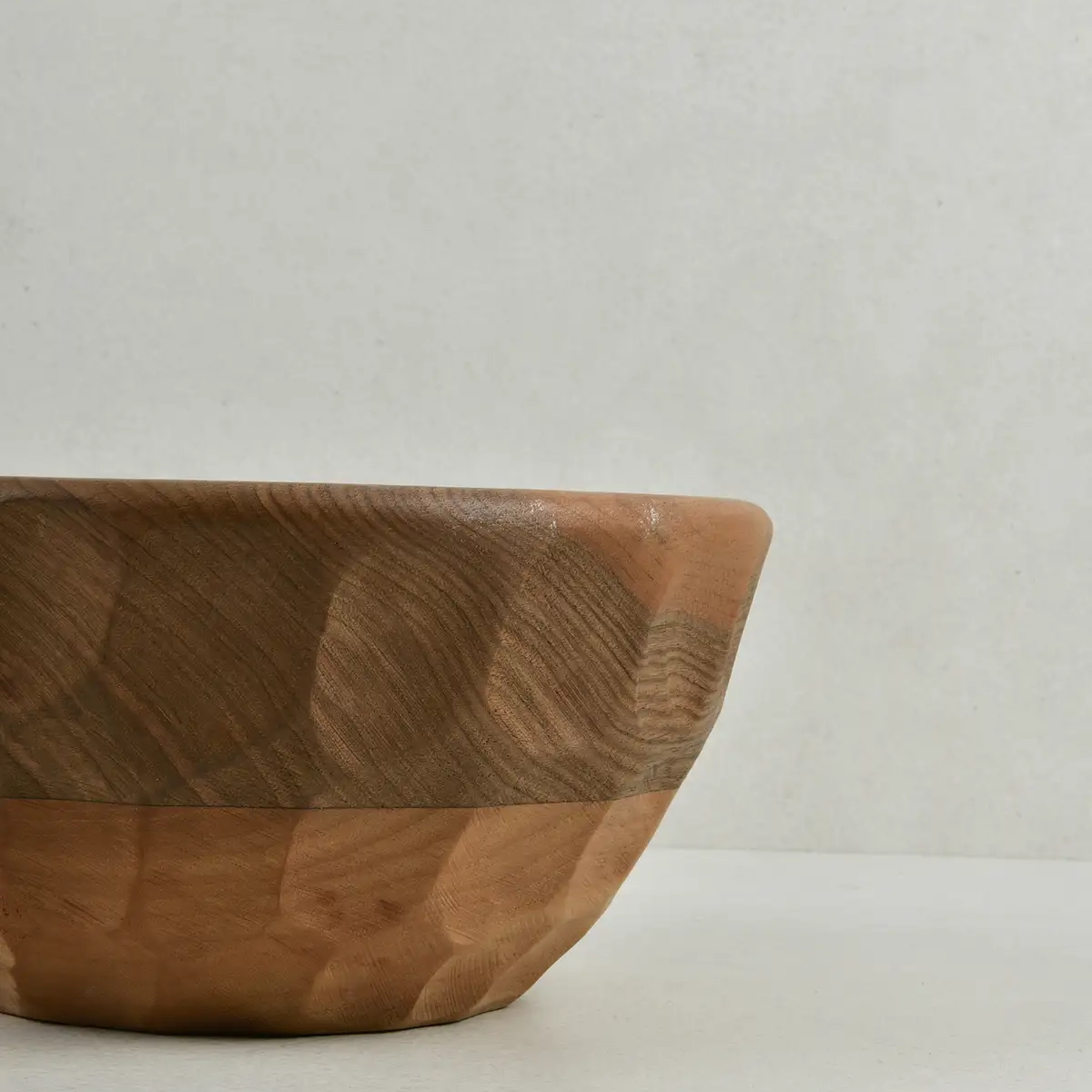 Vera Ceviz Ahşap Kase 26x26x1.2 cm - 2