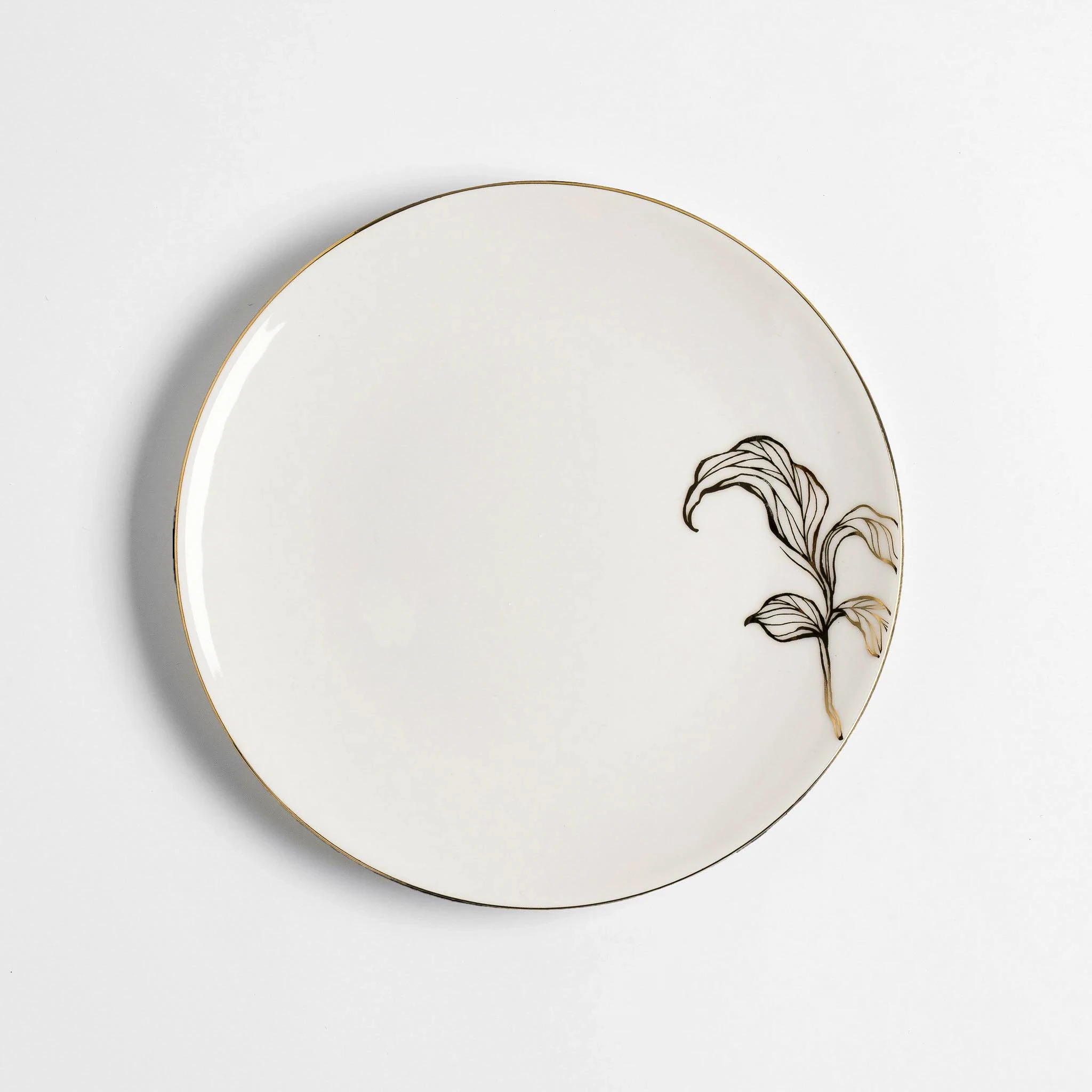 Lyra Gold Pasta Tabağı 19 cm - 1