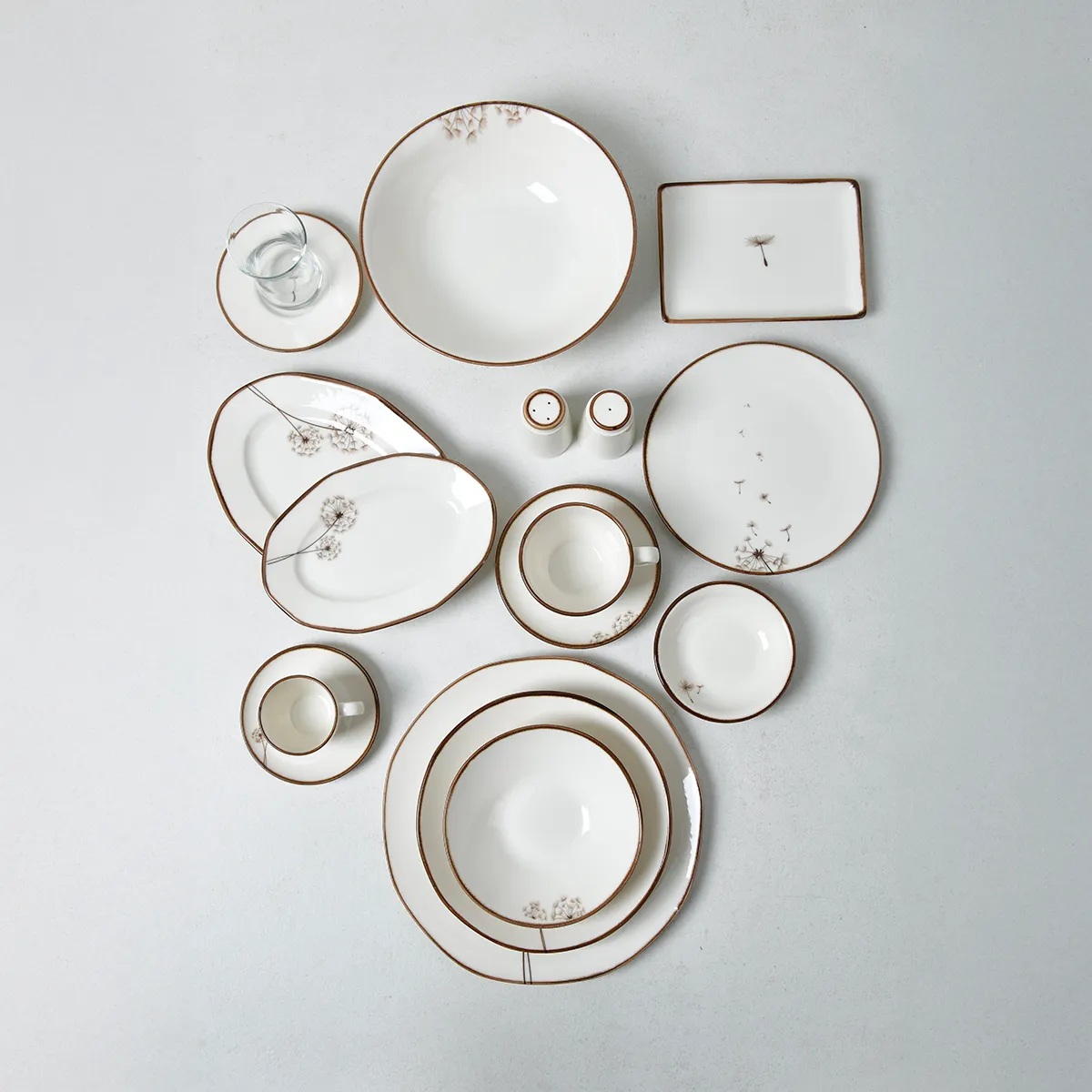 Nash Desenli Pasta Tabağı 21 cm - 3