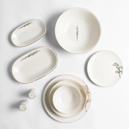 Lyra Gold Servis Tabağı 25 cm - 3