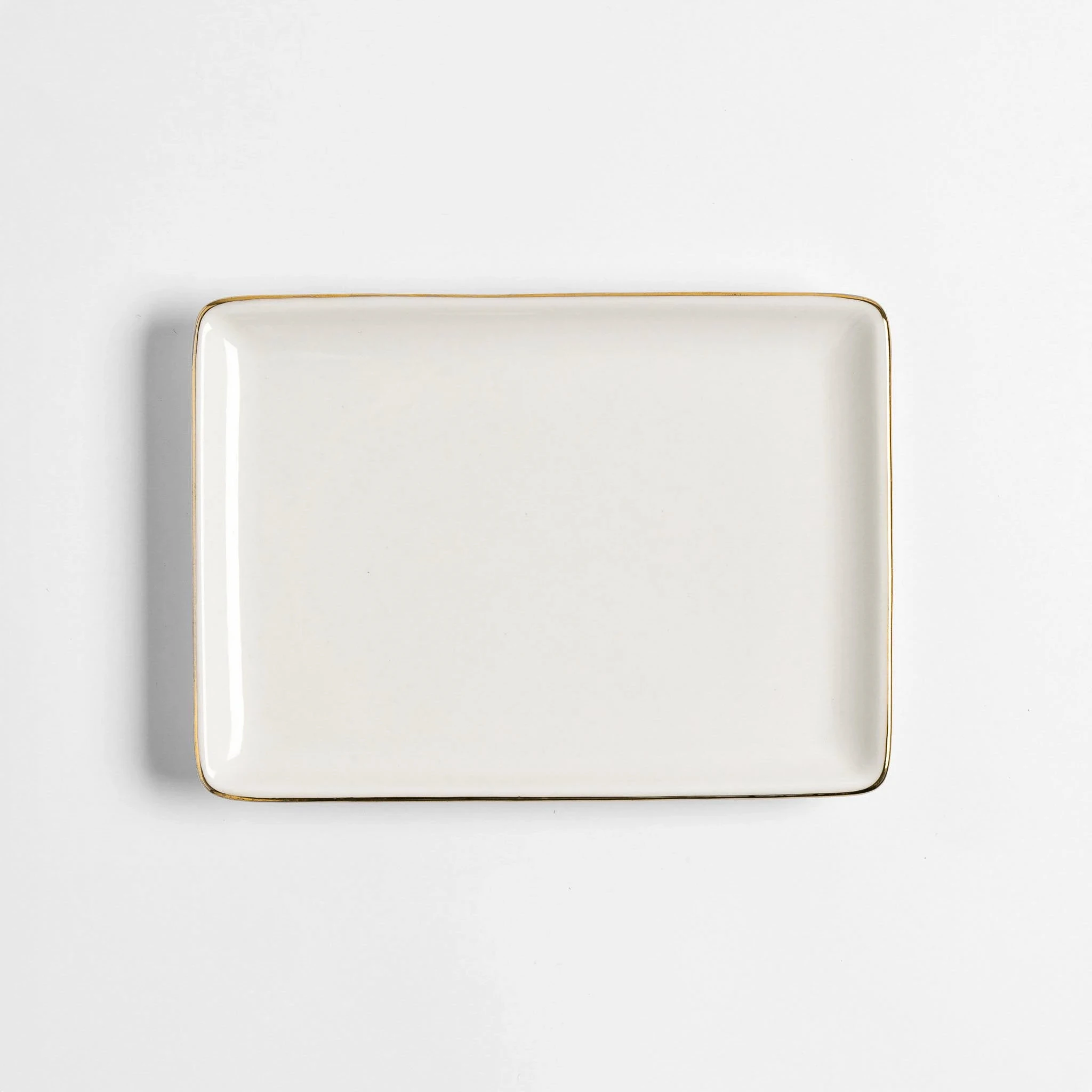 Lyra Gold Sunum Tabağı 13x18 cm - 1