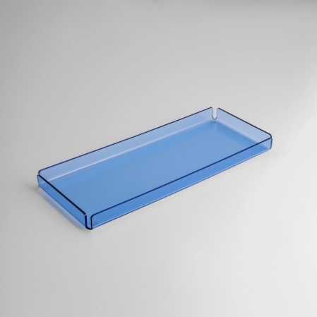 Esbo Pleksi Tepsi Mavi 40x17 cm 