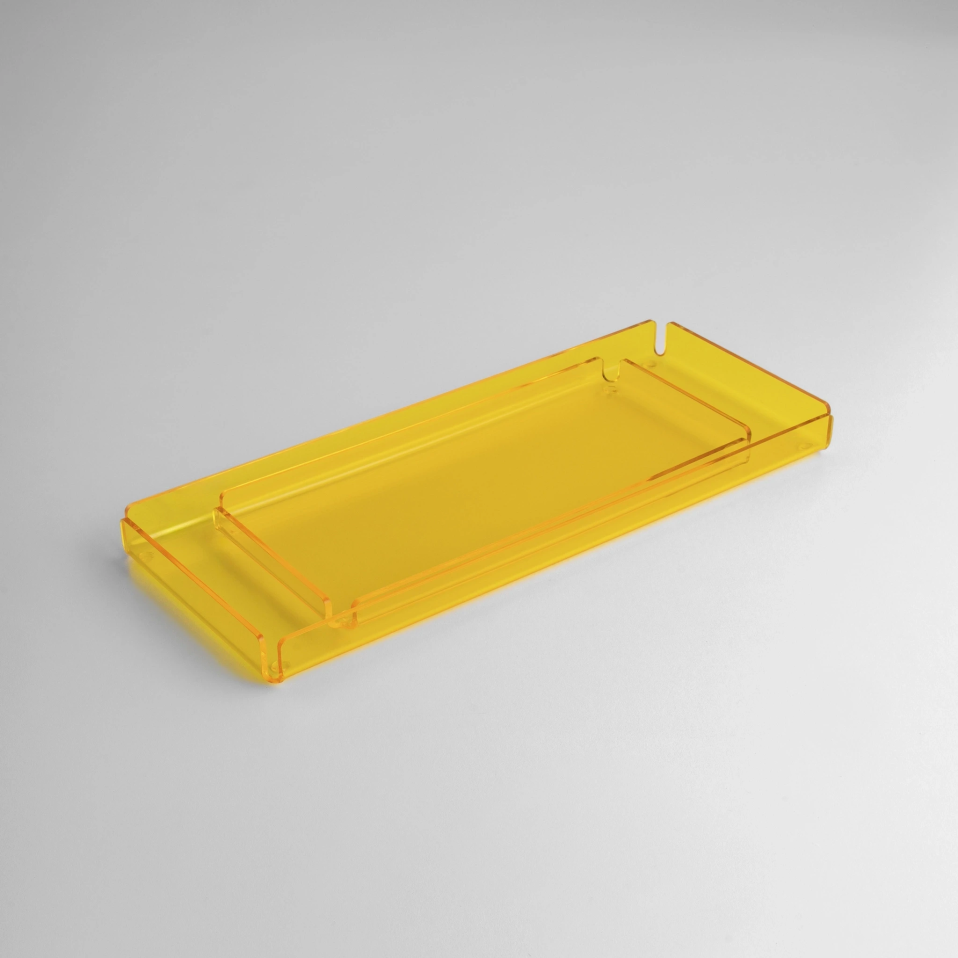 Esbo Pleksi Tepsi Sarı 40x17 cm - 3