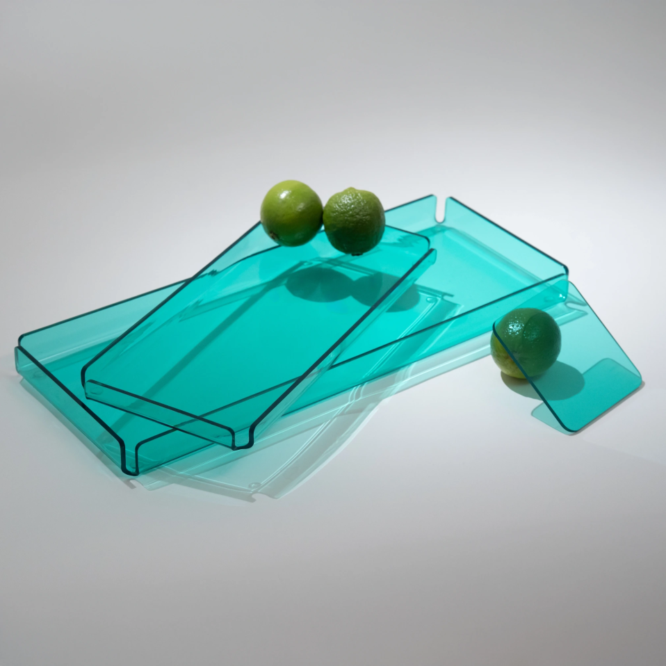 Esbo Pleksi Tepsi Yeşil 40x17 cm - 5