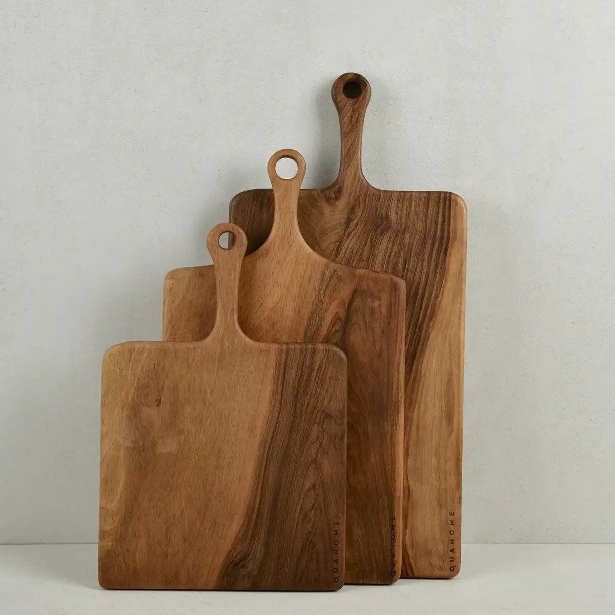 Ira Ceviz Ahşap Kesme & Sunum Tahtası 52x25x1.8 cm - 4