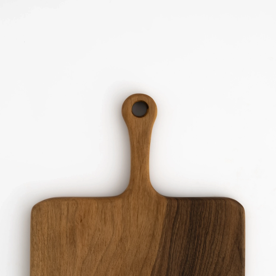 Ira Ceviz Ahşap Kesme & Sunum Tahtası 52x25x1.8 cm - 3