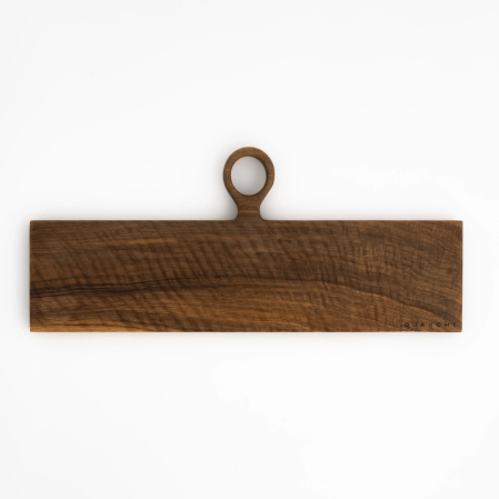 Rox Ceviz Ahşap Kesme & Sunum Tahtası 50x21x1.8 cm - 3